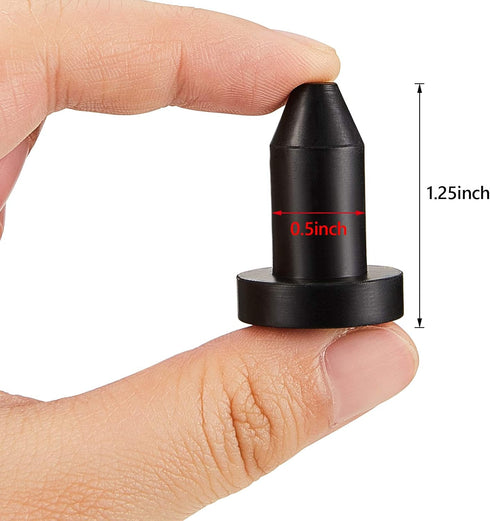 Skylety Kayak Drain Plug Silicone Scupper Plugs - Drain Holes Stopper Bung for Most Fishing Boats, 1/2 Inch Opening
