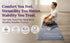 72" 26.5" Multipurpose Mat Towel x - Christian Faith-Based Fitness Towel with Non-Slip Silicone Grip, Quick Drying