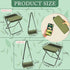 Nicerice Backpack Portable Foldable Stool,Tiny Foldable Stool which can Turned Into a Satchel,Mountaineering and Hiking