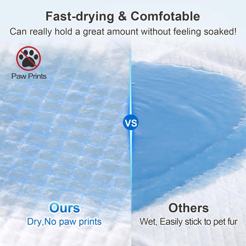 4XL 36 36 6-Layer 45 Count Upgraded Dog Pee Pads, x Extra Large Single-Pad Coverage, Designed for Multi-Dog Homes
