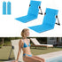 2PCS Foldable Seat for Poolside Chairs, Lightweight Portable Flip Chairs for Edge