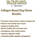 Fieldcrest Farms Nothing to Hide Natural Rawhide Alternative Small Twist Stix for Dogs - 10 Sticks, All Natural Chews