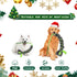 Christmas Dog Tug Toys, Large Chew Toy for Aggressive Chewers, Easy to GRAP, Ideal for Training, Hand Made (Green)