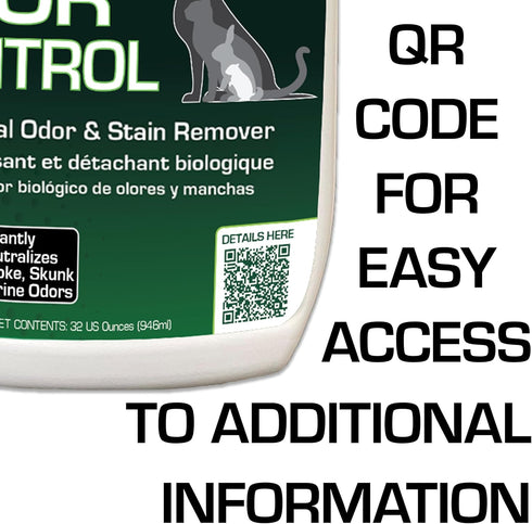 Rochester Midland PRS Stain & Odor Eliminator, 32oz Enzyme Cleaner Spray with Fresh Lavender Fragrance