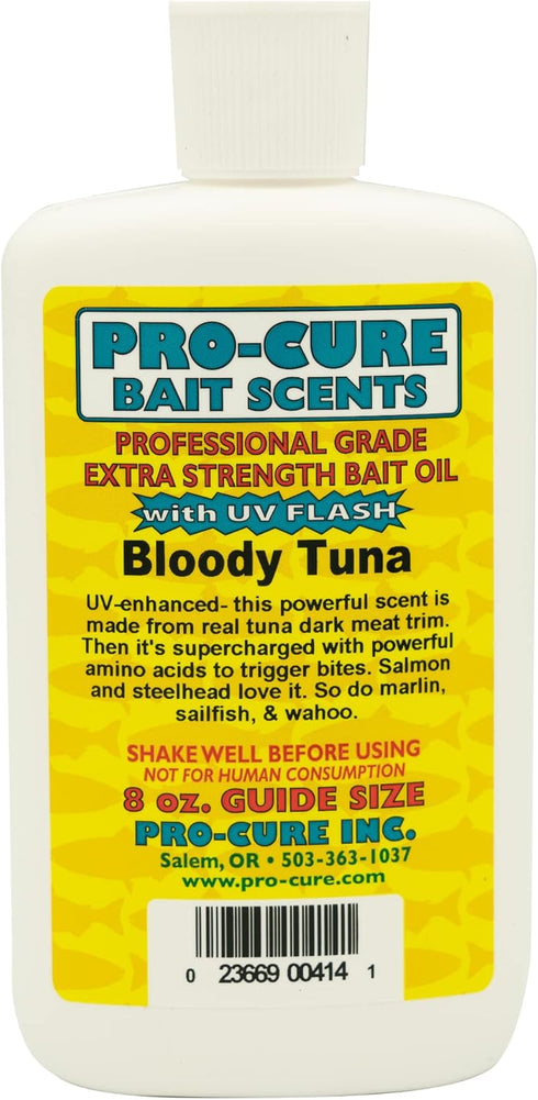 Pro-Cure Bloody Tuna Bait Oil, 8 Ounce