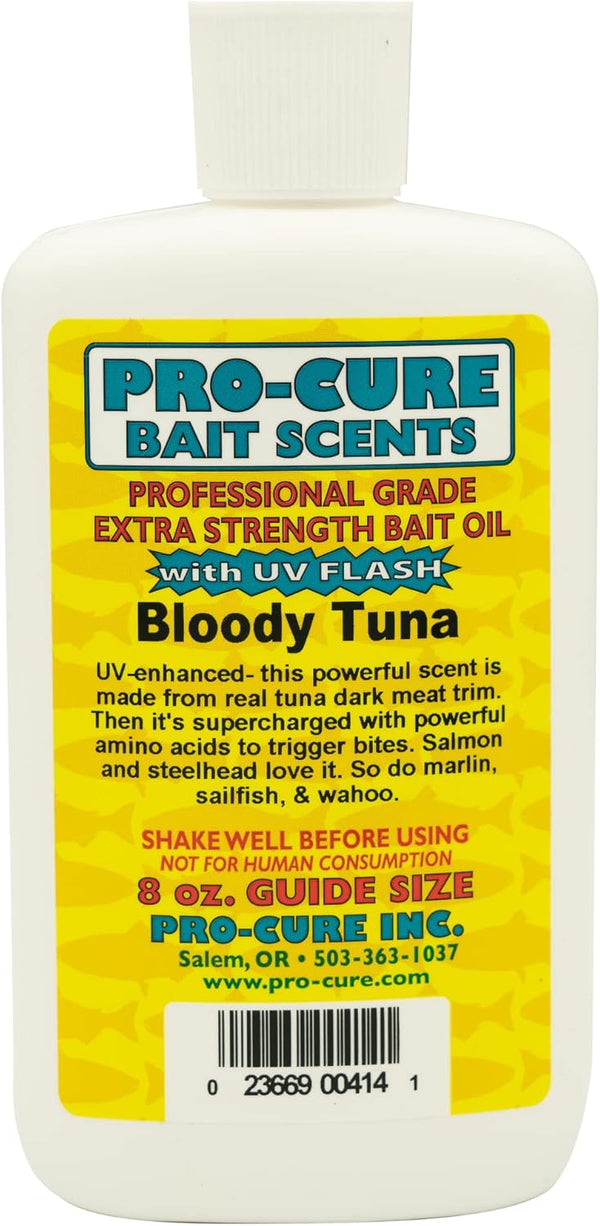 Pro-Cure Bloody Tuna Bait Oil, 8 Ounce