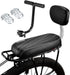 Generic Rear Mount Seat, Kids Seat Back - Carrier Baby Seat for Toddler Including Backrest Armrest Handrail Footrests