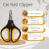 Aristopets Trimmer Cat Nail Clippers Professional Stainless-Steel Claw for Cats, Kittens, Hamsters, Rabbits, Birds