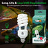 LUCKY HERP UVA UVB Reptile Light 5.0 - Tropical UVB 100 Compact Fluorescent Lamp, 23W UVB Bulb for Reptiles