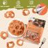 Dogs,10.58 oz Dog Treats Chicken Jerky Rings, Natural Chicken Breast w/Taurine, Rawhide-Free High-Protein Long-Lasting