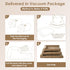 EHEYCIGA Memory Foam Orthopedic Dog Beds, Washable Dog Bed with Waterproof Lining, Removable Cover, 36x27 Inches, Camel