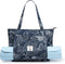 WLLWOO Yoga Bags for Women with Carrier, Canvas Tote for Pilates, Travel, Office, Beach Workout
