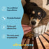 '-1 hotspot pets Beef Lung Dog Treats Pound Big Bag - Slow Roasted, All Natural Dehydrated Premium Beef Lung Training