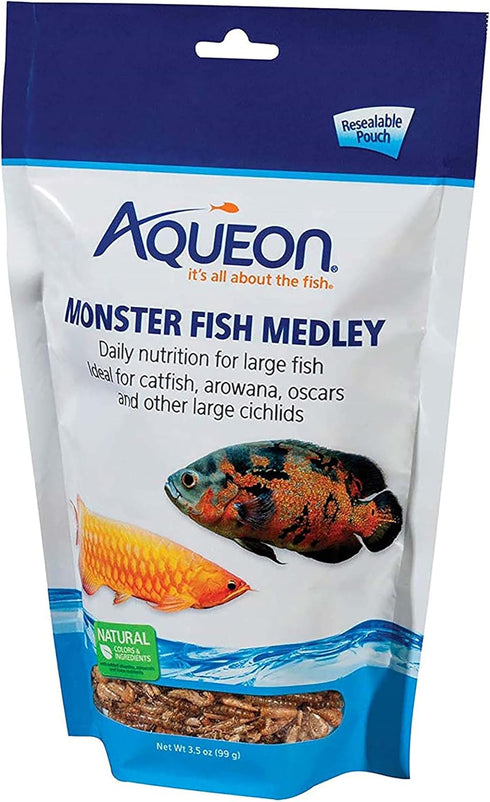Aqueon Monster Fish Medley - 3.5 Ounces