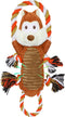Rope-Infused Squeaky Dog Toys for Large Dogs, Interactive Tug of War Plush Chew Toys for Small, Medium, and Big Dogs
