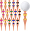 Skylety 15 Pieces Funny Golf Tees for Lady - 76 mm/3 Inch Plastic Pin Up Golf Tees for Women Golf Training Accessories