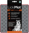 LICKIMAT Tuff, Heavy-Duty Dog Slow Feeder Lick Mat, Boredom Anxiety Reducer, Fun Alternative to Slow Feed Bowl, Red
