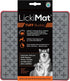 LICKIMAT Tuff, Heavy-Duty Dog Slow Feeder Lick Mat, Boredom Anxiety Reducer, Fun Alternative to Slow Feed Bowl, Red