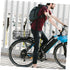 Luxshiny Foldable Bike Basket Rear Rack Storage Holder Capacity Steel Material Practical Gadget Holder for Bicycle