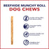 Pet Factory American Beefhide 5" Munch Mini Rolls - 1.5 lbs Chicken Flavor Dog Chew Treats