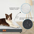 Orthopedic Waterproof Dog Bed for Medium, Large, Extra Large Dogs, Egg Foam Pet Bed with Washable Cover, Grey XL