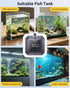 1 6.56ft Aquarium Thermometer Submersible, Digital Fish Tank Thermometers with USB for GlassTank, Aquariums Temperature