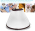 Adjustable Dog Elizabeth Collar - Latest Upgrade Protective Cone for Surgery or Wound Healing (L)