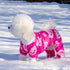 CuteBone Dog Christmas Pajamas, Puppy Onesies for Small Dogs, Soft Pjs Coat Cat Apparel