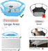 3 Pig/Rabbits/Hamster/Chinchillas,Light Pawaboo Small Animals Playpen, Waterproof Small Pet Cage Tent with Zippered