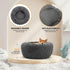 MoNiBloom 24"x24"x10.5" Dog Beds for Small Dogs, Machine-Washable Long Plush Cozy Soft Bed for Dogs and Cats