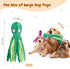 3 Pack Dog Toys for Small Medium Large Dogs - No Stuffing Crinkle Plush Chew Toys for Aggressive Chewers (Octopus)