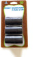 Generic Pet Doggy Waste Bags, 3 Rolls of 20 Bags, Black