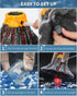 Uniclife Aquarium Volcano Ornament Kit with Air Stone Bubbler for Fish Tank Decorations