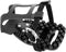 Venzo Bike Bicycle Toe Clips Cage Indoor Exercise Bike Pedal Adapters, Compatible with Peloton Bike Pedal