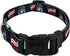 Country Brook Petz Deluxe I Love Mom Dog Collar, Attitude Collection with Untamed Designs (5/8 Inch, Small)