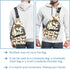CHENZZZZ Backpack Daypacks Doggy Sling Crossbody Bag Convertible, Small Diaper Bag Hiking