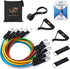 Fit Simplify 12 Piece Resistance Tube Bands Set with Instruction Booklet