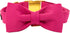 Maca Bates Dog Collar with Adjustable Rose Red Bow Tie, Solid Colors Breakaway Girly Pink Collars for Small, Medium,