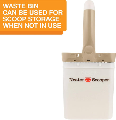 60 Neater Pet Brands Neater Scooper Standard Cat Litter Scoop, Refill Bags Mess-Free Cat Litter Scooper with Bag