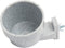 Lixit Quick Lock Removable Cage Bowls for Rabbits, Birds, Dogs, Cats, Guinea Pigs (10oz, Granite)