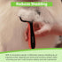 Deshedding Dog Brush - 2-in-1 Professional Undercoat Rake and Furminator for Long-Haired Dogs and Cats