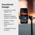Strikeman 4 Pro Phone Tripod & Mount - Compatible w/iPhone & Android, Collapsible & Easy to Store - Cell Phone Stand