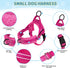 SlowTon No Pull Small Dog Harness and Leash Set, Puppy Soft Vest Harness, Reflective Lightweight Combo for Small Dogs