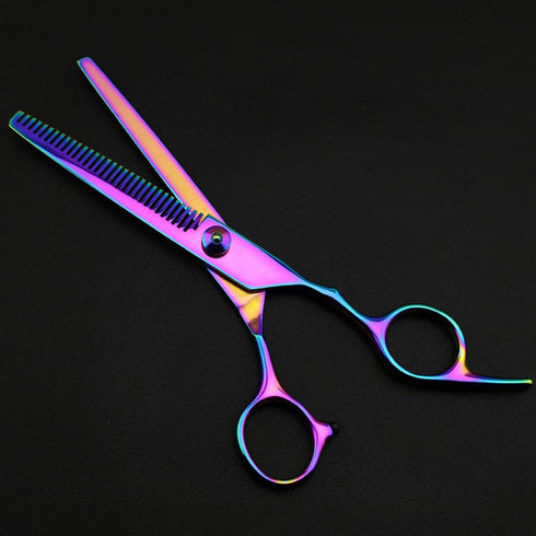 PJDDP Trimmer Shears,7 Inch Dog Grooming Scissors Kit for Dog Professional Pet Kit Grooming Stainless Steel Dog Cat