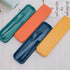 Set 4 Sets Set, Zoyiancy Reusable Utensils with Case, Portable Plastic Cutlery Fork Spoons Knife Tableware for Travel