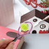 STOBOK Kids Mini Toys Badminton Set, Mini House Tennis Set, Miniature Tennis Racket Photography Props