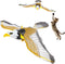 LOMIMOS Flying Bird Cat Toy, Interactive Hanging Spinning Simulation Bird with Sound