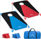 Himal Portable PVC Framed Cornhole Game Set with 8 Bean Bags and