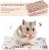 4 Pack Ultra Soft Dog Cat Bed Mat, Cozy Washable Thickened Pet Bed Mat for Small Animals (Vivid Color, 13 x 10 Inches)
