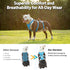 No Escape Dog Harness, Escape Proof Reflective Harness with Padded Handle, Adjustable Vest for Small Dogs